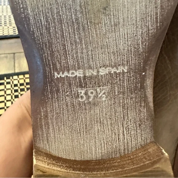 Free People Beige Leather Flats - Picture 10 of 12